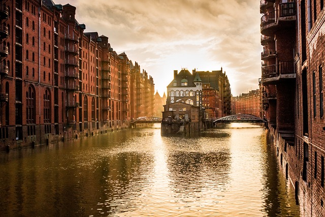 Speicherstadt in Hamburg, Germany
