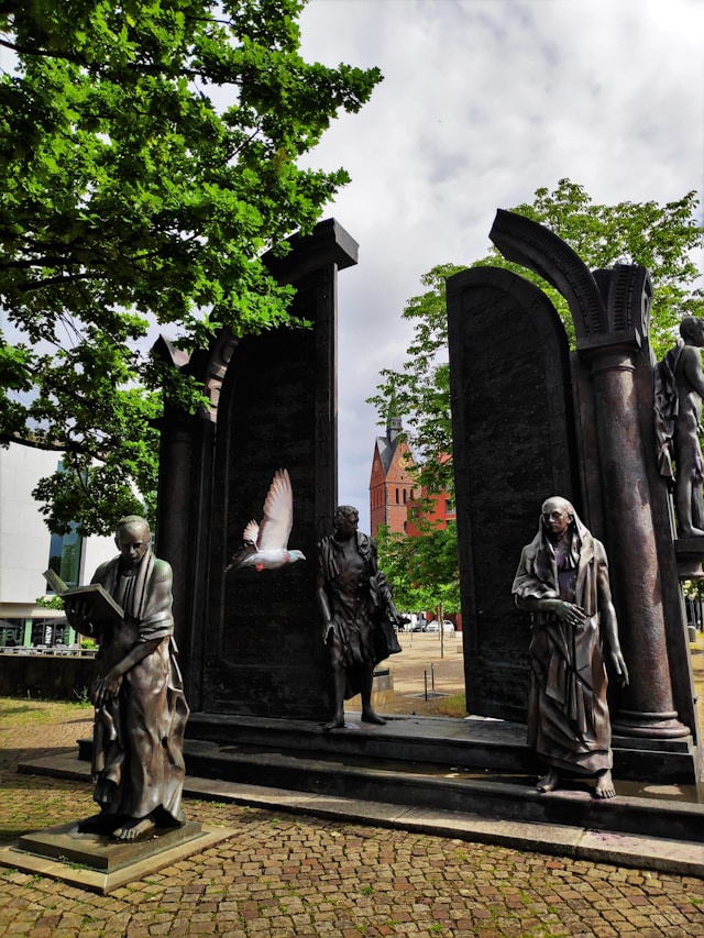 Platz der Göttinger Sieben in Hannover, Germany