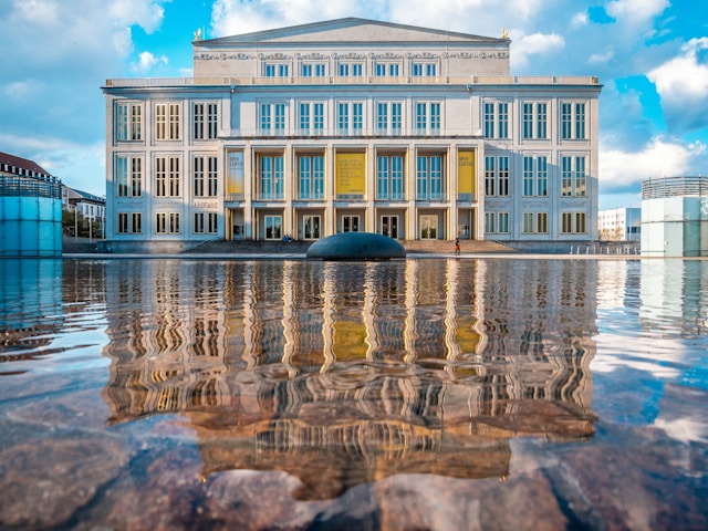 Leipzig Opera House in Leipzig, Germany