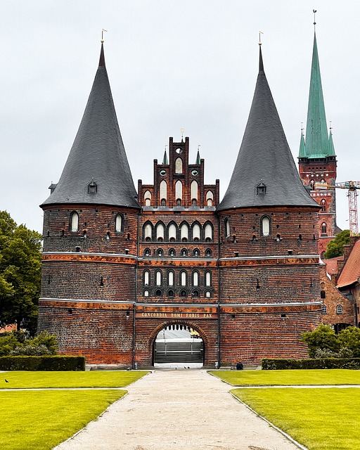 Holstentor in Lübeck, Germany