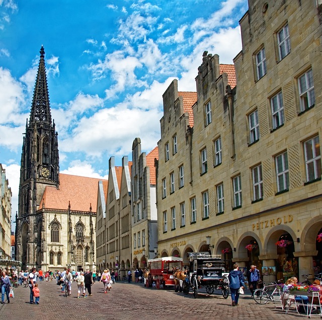 Prinzipalmarkt in Münster, Germany