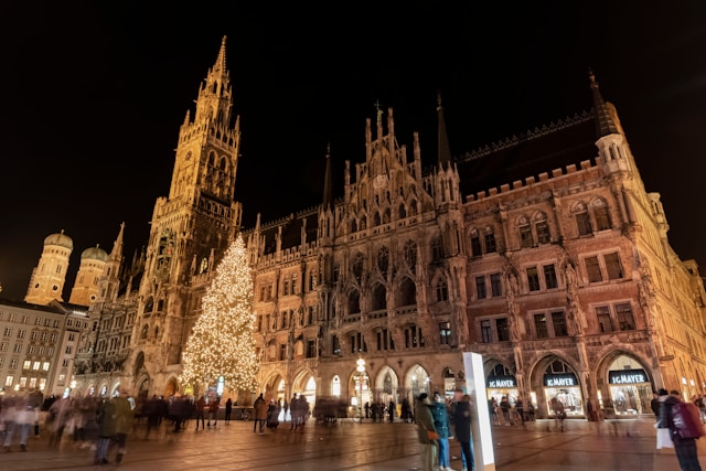 Marienplatz in Munich, Germany
