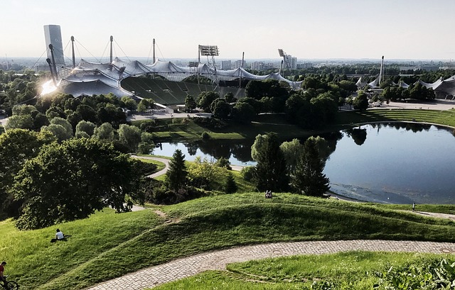 Olympiapark in Munich, Germany
