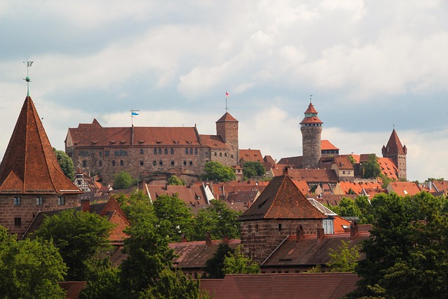 Nuremberg Castle in Nuremberg, Germany