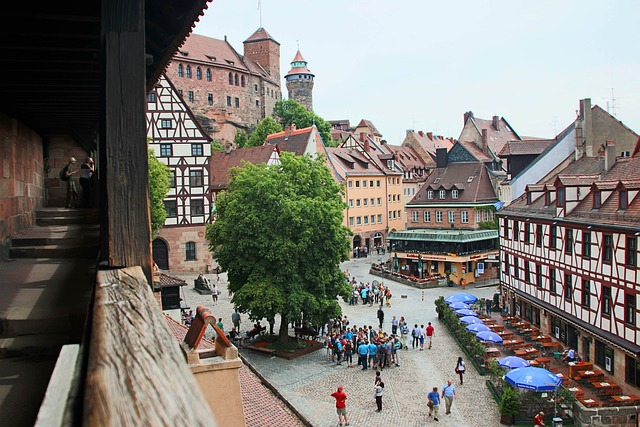Tiergärtnertor Square in Nuremberg, Germany