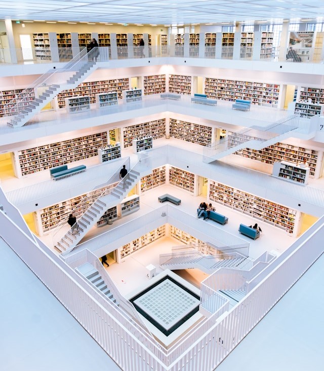 Stuttgart City Library in Stuttgart, Germany