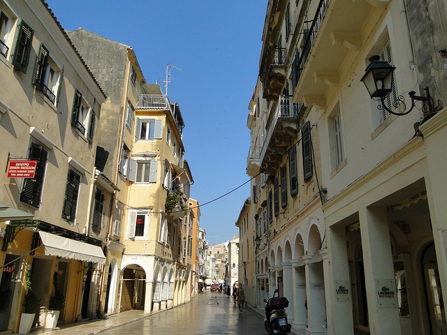 Corfu Old Town & Liston in Corfu, Greece