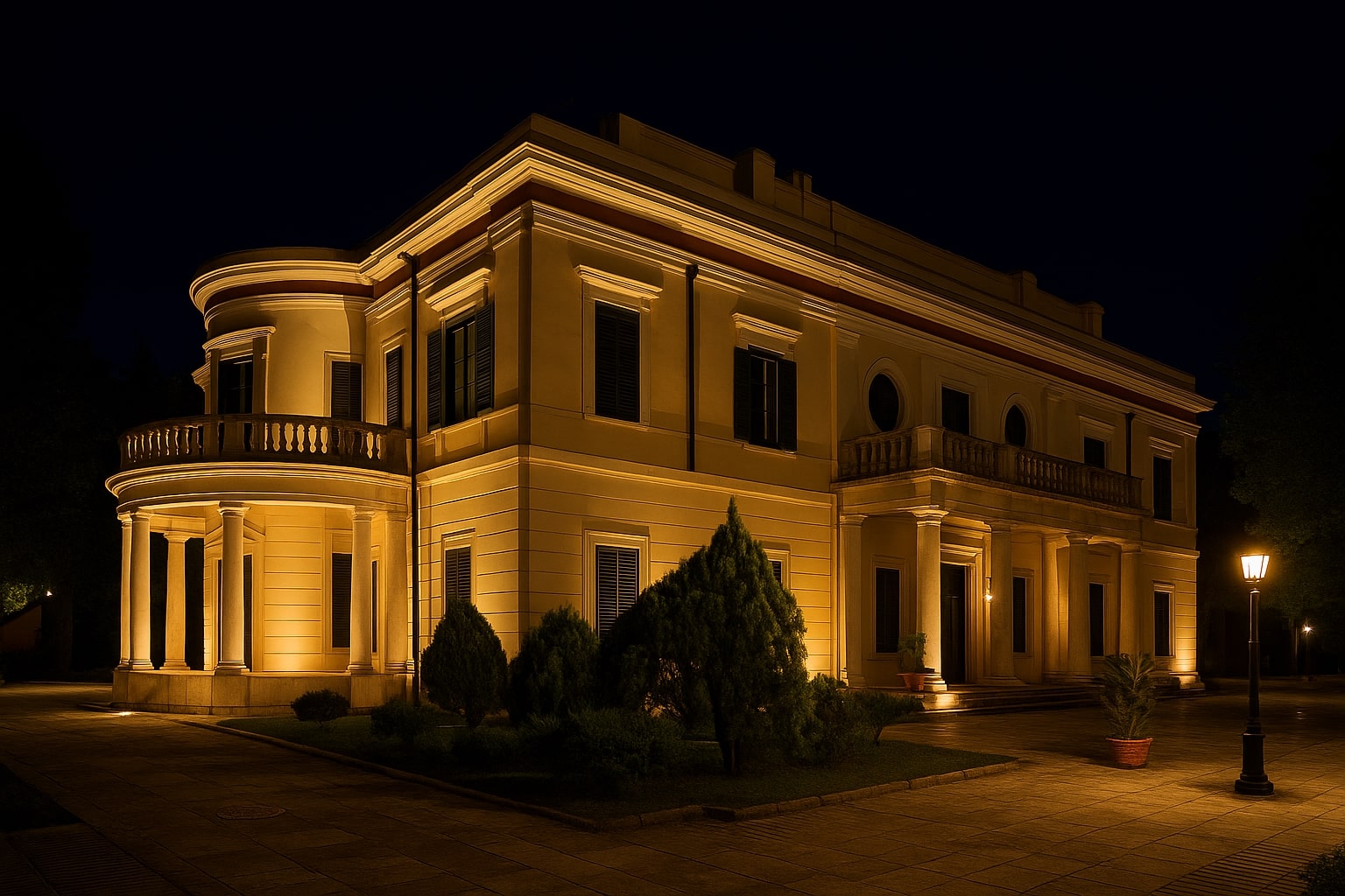 Mon Repos Palace in Corfu, Greece