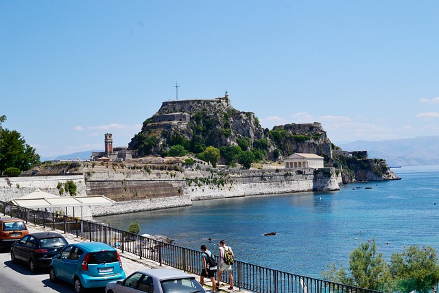 Old Fortress in Corfu, Greece