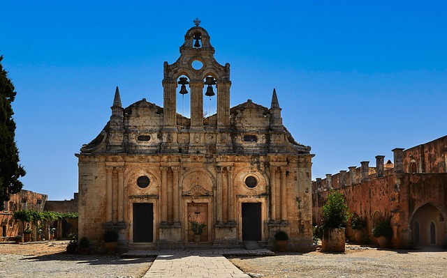 Arkadi Monastery in Crete, Greece