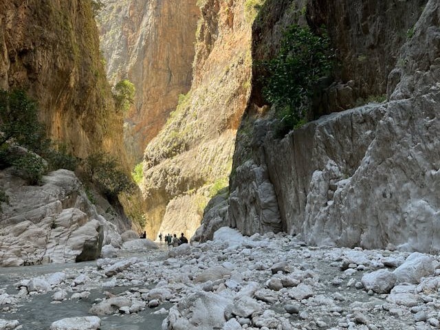 Samaria Gorge in Crete, Greece