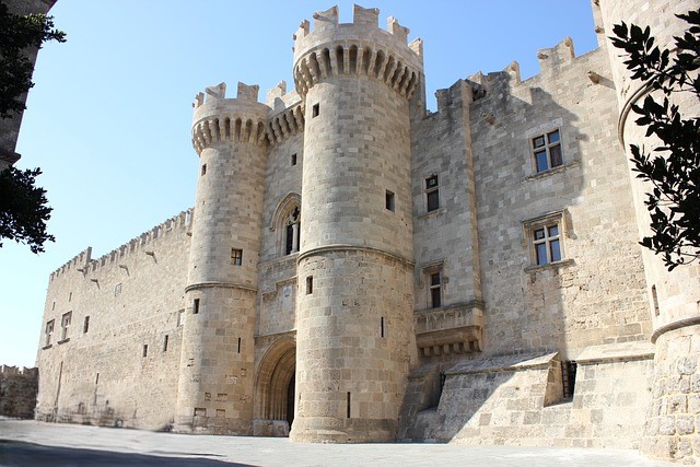 Palace of the Grand Master in Rhodes, Greece
