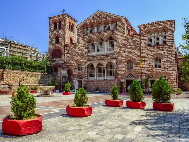 Church of Agios Dimitrios in Thessaloniki, Greece