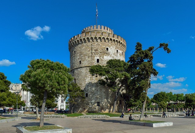 White Tower in Thessaloniki, Greece