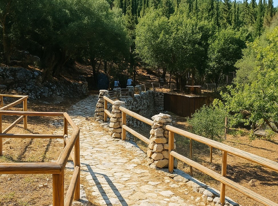 Askos Stone Park in Zakynthos, Greece