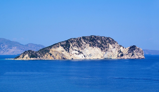 Marathonisi (Turtle Island) in Zakynthos, Greece