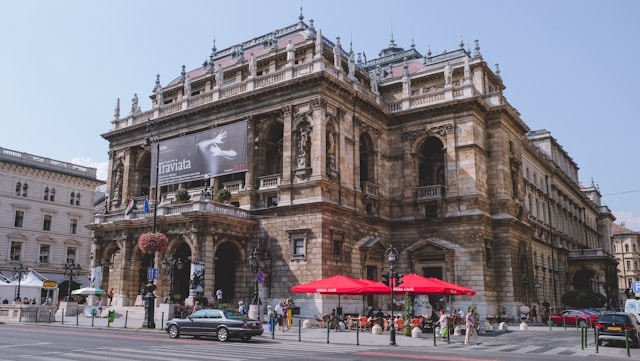 Hungarian State Opera House in Budapest, Hungary