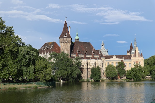 Vajdahunyad Castle in Budapest, Hungary