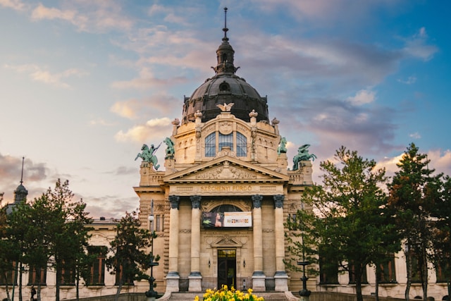 Szechenyi Thermal Bath in Pécs, Hungary