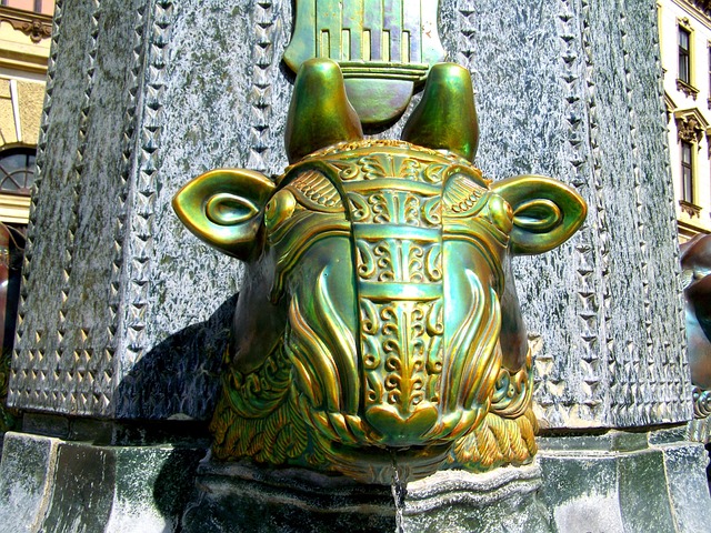 Zsolnay Fountain in Pécs, Hungary