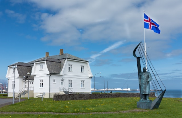Hofdi House in Reykjavik, Iceland