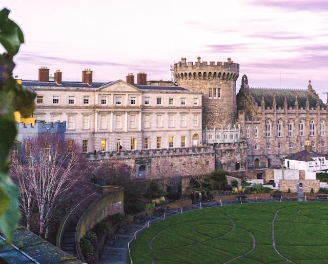 Dublin Castle in Dublin, Ireland
