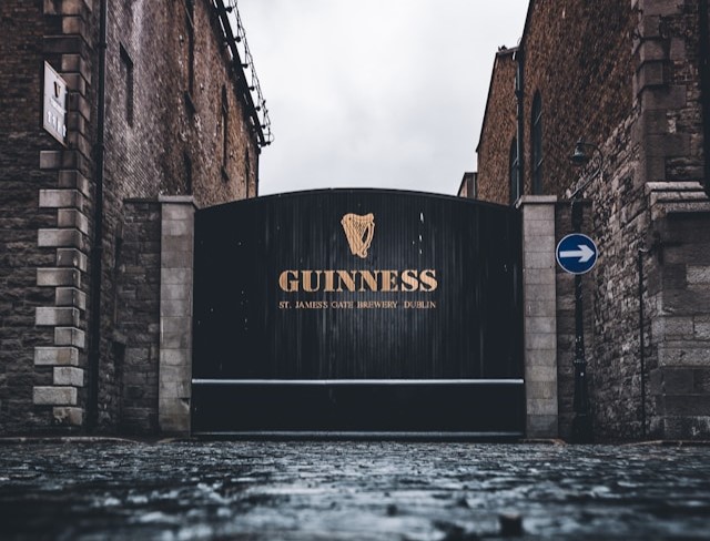 Guinness Storehouse in Dublin, Ireland