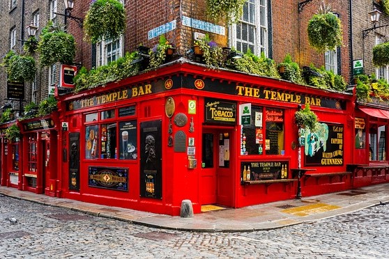Temple Bar in Dublin, Ireland
