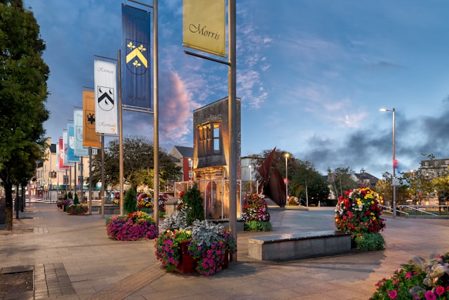 Eyre Square in Galway, Ireland