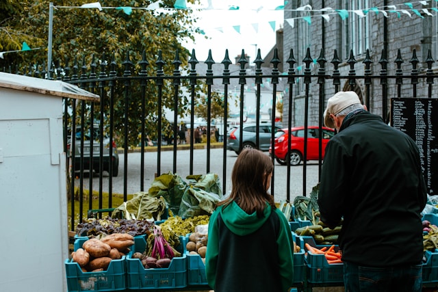 Galway Market in Galway, Ireland
