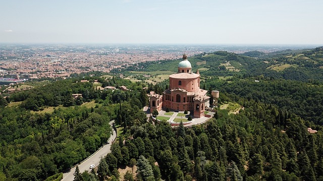 Sanctuary of the Madonna di San Luca in Bologna, Italy