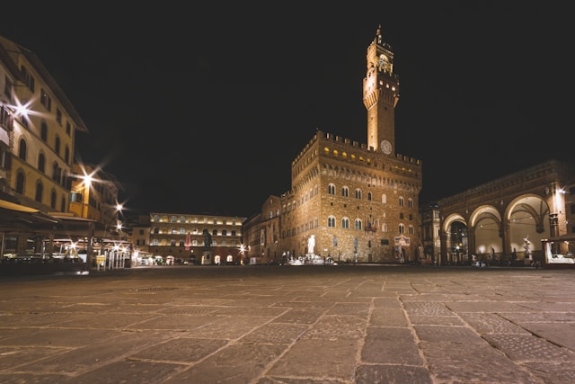 Palazzo Vecchio in Florence, Italy