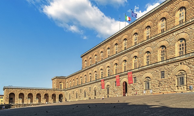 Pitti Palace in Florence, Italy