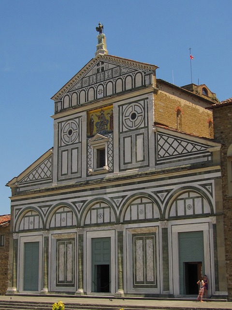 San Miniato al Monte in Florence, Italy