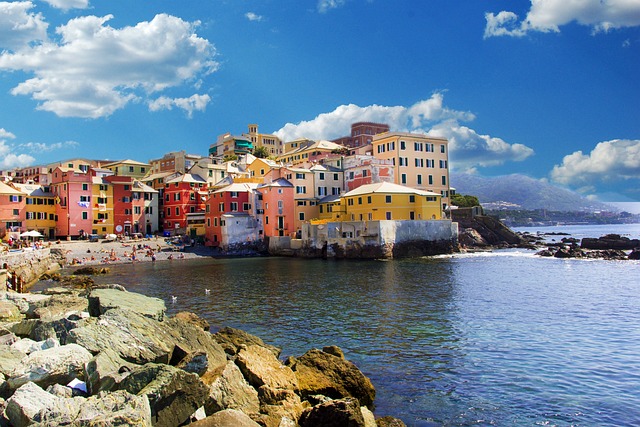 Boccadasse in Genoa, Italy