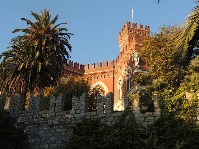 Castello d'Albertis in Genoa, Italy