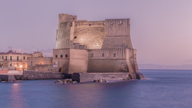 Castel dell'Ovo in Naples, Italy