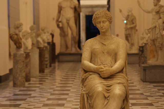Naples National Archaeological Museum in Naples, Italy