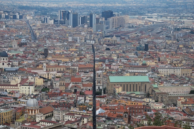 Spaccanapoli in Naples, Italy