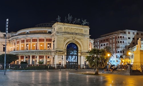 Teatro Politeama in Palermo, Italy