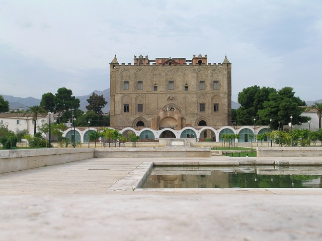 Zisa Palace in Palermo, Italy