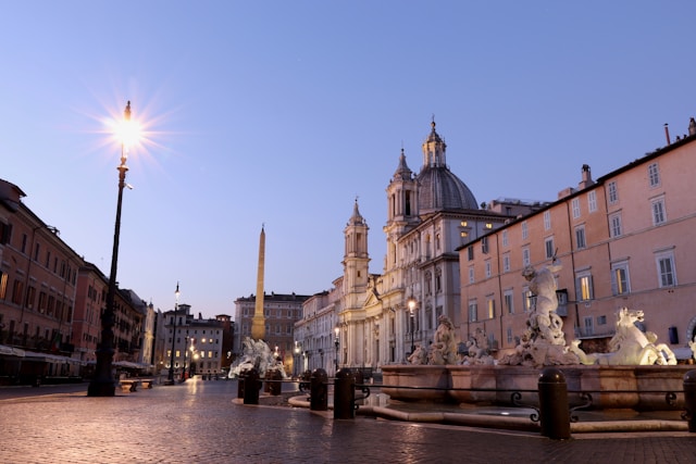 Piazza Navona in Rome, Italy