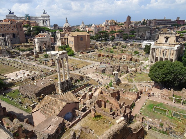Roman Forum in Rome, Italy