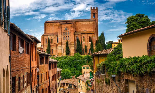 Basilica di San Domenico in Siena, Italy