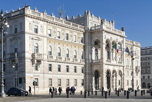Palazzo del Governo in Trieste, Italy