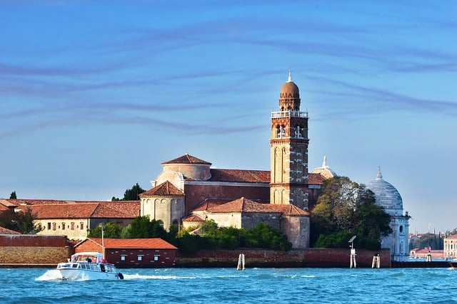Murano Island in Venice, Italy