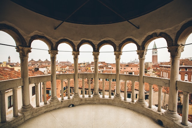 Scala Contarini del Bovolo in Venice, Italy