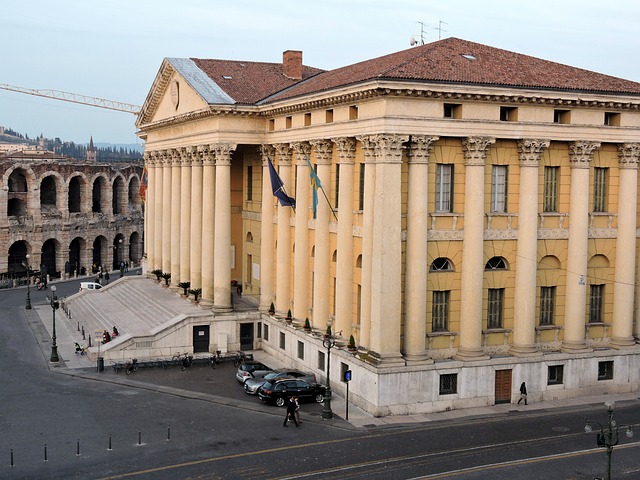 Palazzo Barbieri in Verona, Italy