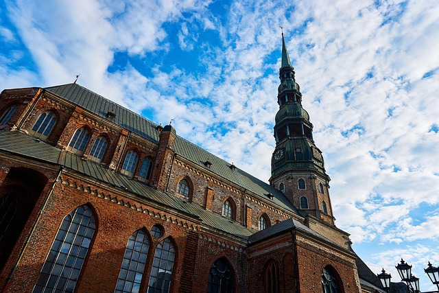St. Peter's Church in Riga, Latvia