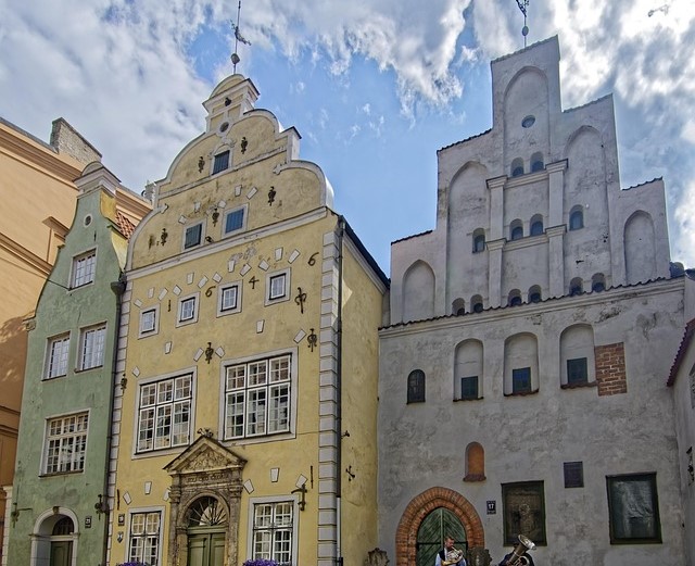 Three Brothers in Riga, Latvia